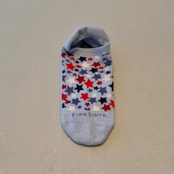Patriotic Pure Barre grippy socks Small - Picture 4 of 6